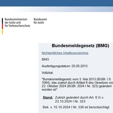 Bekanntmachung über das Widerspruchsrecht von Wahlberechtigten hinsichtlich der Weitergabe ihrer Daten